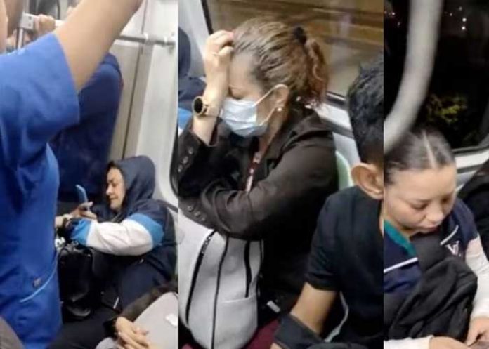 1 ¿Falta de empatía? Embarazada es ignorada por pasajeros para no dar el asiento