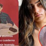 Niño sorprende a su maestra por forrar cuaderno con foto de Mia Khalifa Niño sorprende a su maestra por forrar cuaderno con foto de Mia Khalifa