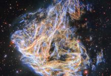 Impresionantes fuegos artificiales fueron captados por Hubble en el espacio