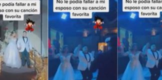 ¡Clase nivel! Novios hacen entrada con música de Dragon Ball GT y son virales