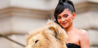 Kylie Jenner desata revuelo tras lucir una cabeza de león