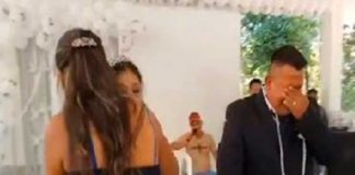 Hombre llora al reencontrarse con su exnovia el día de su boda