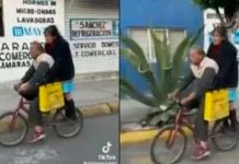 VIDEO: Abuelitos llenan de nostalgia las redes al viajar en bicicleta Viralizan tierno video de dos abuelitos en bicicleta