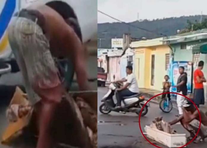 ¡Desgraciado! Desentierra a su madre tras enterarse que no le dejó nada (Video)