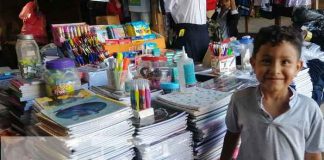 Foto: Útiles escolares y demás productos para regreso a clase en mercados de Carazo / TN8