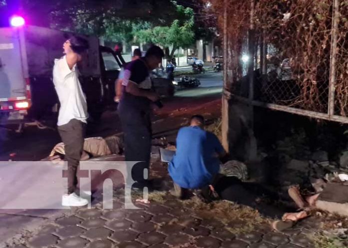 2 Foto: Pareja pierde la vida en trágico accidente en las cercanías de la rotonda El Periodista, en Managua / TN8