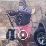 Supuesta "ratera" queda captada en cámaras de negocio en San Marcos (VIDEO)