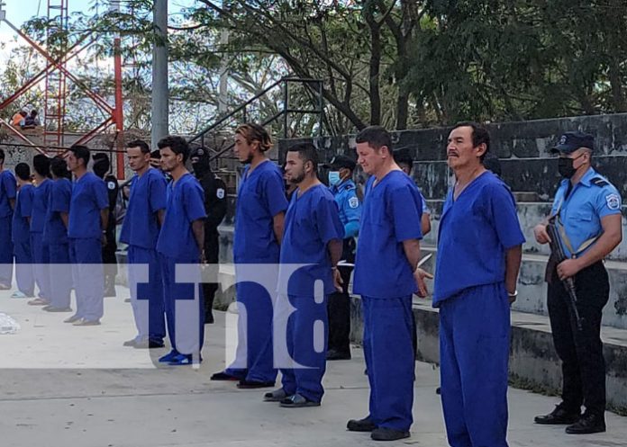 Presuntos delincuentes tras las rejas en Nueva Segovia y Chontales