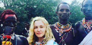 Madonna realiza extraño ritual junto a sus hijos en África (Video)