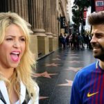 Se viraliza fotografía de Piqué besando la estrella de la fama de Shakira