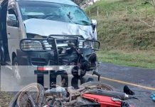 Dos motociclistas mueren al impactar contra un microbús en Morrito, Río San Juan Dos motociclistas mueren al impactar contra un microbús en Morrito, Río San Juan