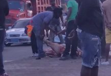 Video: Como caníbales personas se reparten la carne de un animal Video: Como caníbales personas se reparten las parte de un animal