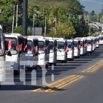 Presidente de Nicaragua entregará unidades de transporte a cooperativas de Managua Foto: Pobladores de León dan caluroso recibimiento a buses de transporte colectivo / TN8