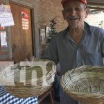 Foto: Artesano de la Isla de Ometepe elabora bonitas canastas típicas / TN8