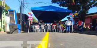Alcaldía de Managua continúa cumpliendo con proyectos de mejoramiento vial