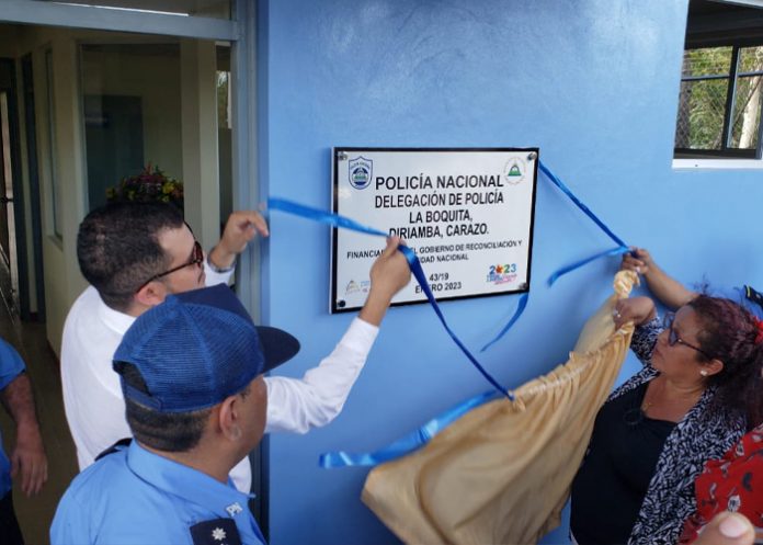 Foto: Pobladores de Carazo ya cuentan con estación policial a su servicio / TN8