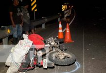 Motociclista con lesiones tras ser impactado por vehículo pesado en Chontales Motociclista con lesiones tras ser impactado por vehículo pesado en Chontales