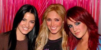 Maite presume su barriguita junto a Anahí y Dulce María