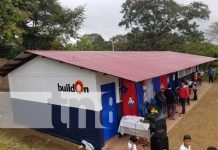 Alumnos en excelentes condiciones con la inauguración de dos aulas en Jalapa Alumnos en excelentes condiciones con la inauguración de dos aulas en Jalapa