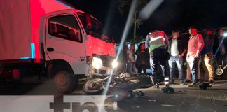 Foto: Motociclista ebrio termina lesionado tras impactar contra un camión, en Jalapa / TN8