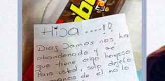 Triste por no conseguir empleo recibe carta de su madre