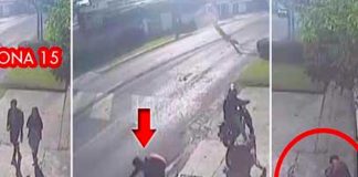 Joven defiende a su amiga a 'puñetazos'