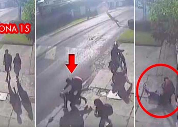 28 Joven defiende a su amiga a 'puñetazos'