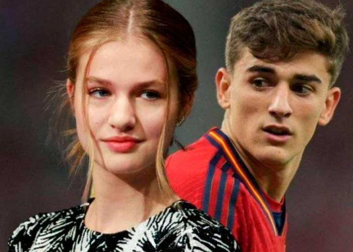 Confirman relación entre la Princesa Leonor y el futbolista Gavi