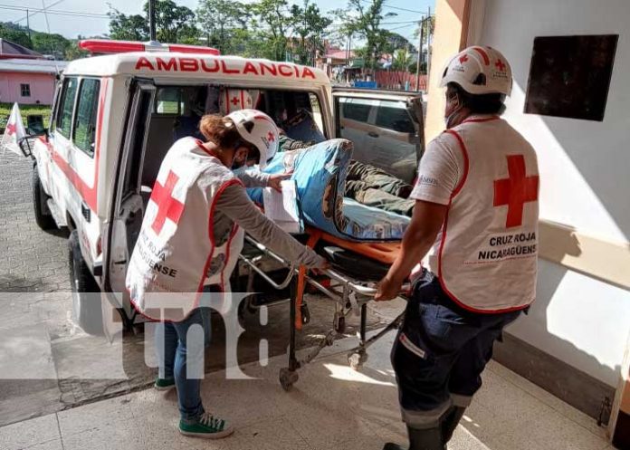 Foto: Dos baleados en el inicio del año 2023 en Bluefields / TN8