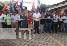 Foto: Inauguran calle con una bahía en la salida de Siuna a Waslala / TN8