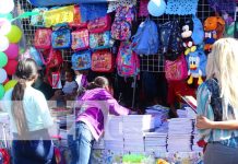 Ventas muy buenas en Feria de Regreso a Clases en Masaya Ventas muy buenas en feria de regreso a clases en Masaya