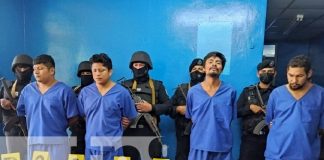 Policía detiene a sujetos vinculados a delitos de peligrosidad en Chinandega y Masaya
