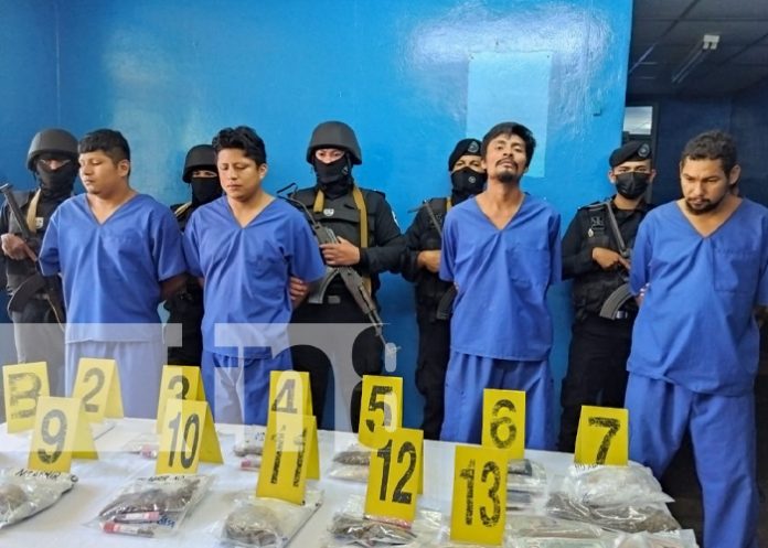 Policía detiene a sujetos vinculados a delitos de peligrosidad en Chinandega y Masaya