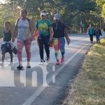 Devotos participan de la peregrinación y vigila de San Sebastián en Acoyapa
