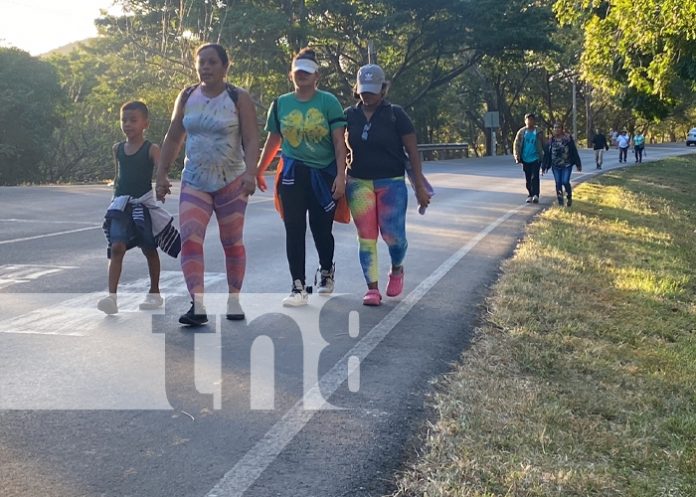 Devotos participan de la peregrinación y vigila de San Sebastián en Acoyapa
