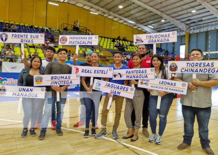 Foto: Comienza en Managua la tercera liga de voleibol de primera división / TN8