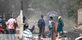 Gobierno de Nicaragua brinda ayuda a familias afectadas por incendio en Río Blanco