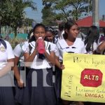 Foto: En Bilwi se desarrolla una caminata en el marco de la lucha contra las drogas / TN8