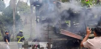 Fuertes llamas reducen a escombros una humilde vivienda en Bilwi