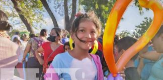 Celebran con la niñez el Día de los Reyes Magos en el parque Luis Alfonso