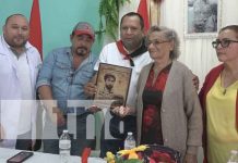 Foto: Militancia Sandinista de Río Blanco conmemora el legado del médico guerrillero Denis Gutiérrez / TN8