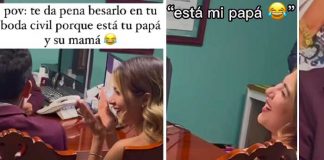 Juez se decepciona del beso a su esposo