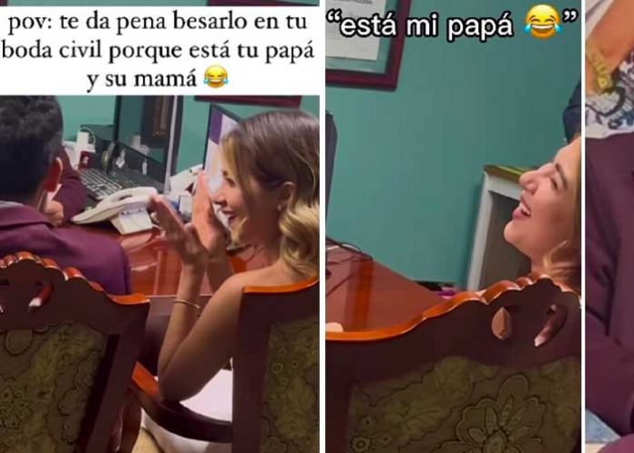 35 Juez se decepciona del beso a su esposo