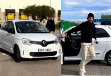 Piqué se burla de Shakira; llega en su nuevo Twingo a la Kings League