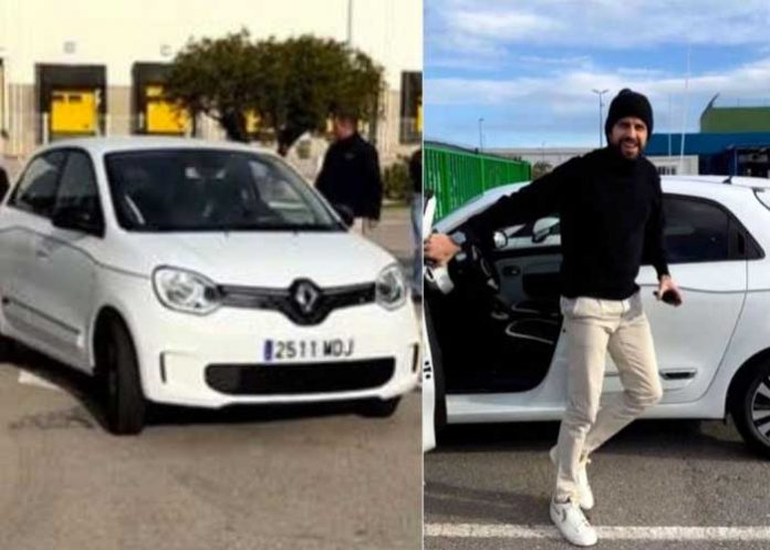 Piqué se burla de Shakira; llega en su nuevo Twingo a la Kings League