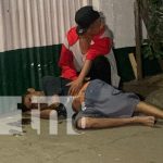 Foto: Balean a "El pollo" en uno de los barrios de Managua / TN8