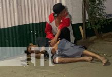 Balean a «El pollo» en uno de los barrios de Managua Foto: Balean a "El pollo" en uno de los barrios de Managua / TN8