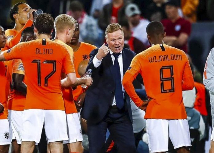 Koeman habló en conferencia de prensa