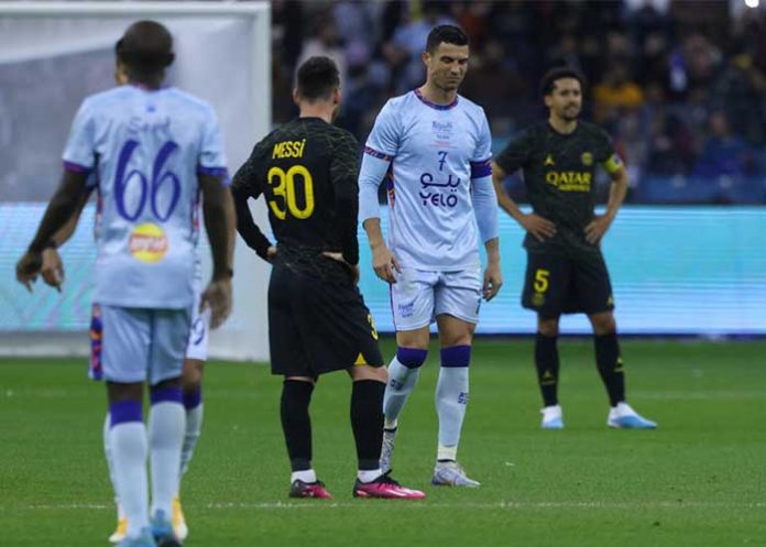 Messi, ronaldo, futbol, psg, arabia,