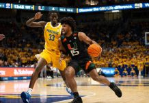 Norchad Omier y Miami vuelven a caer en la NCAA norchad, omier, baloncesto,